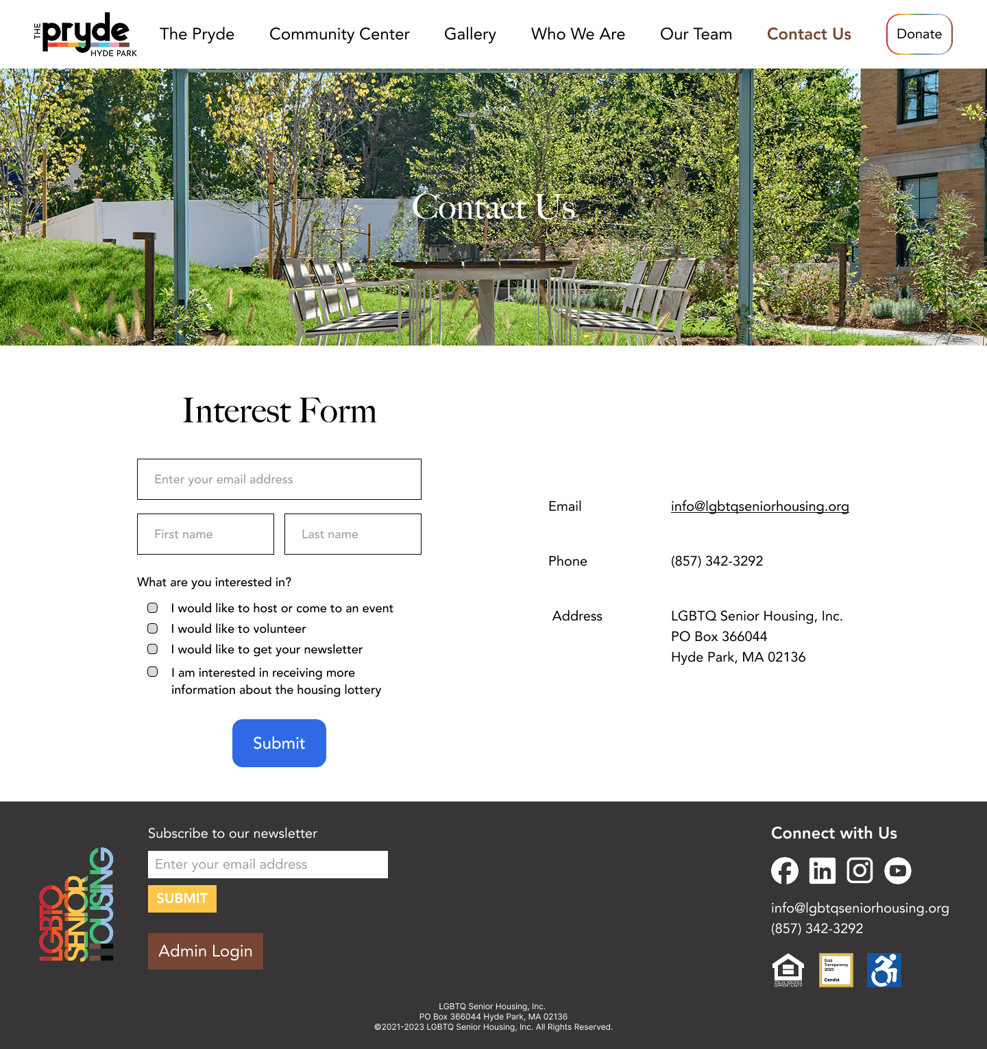 LGBTQ Senior Housing Project Page Image